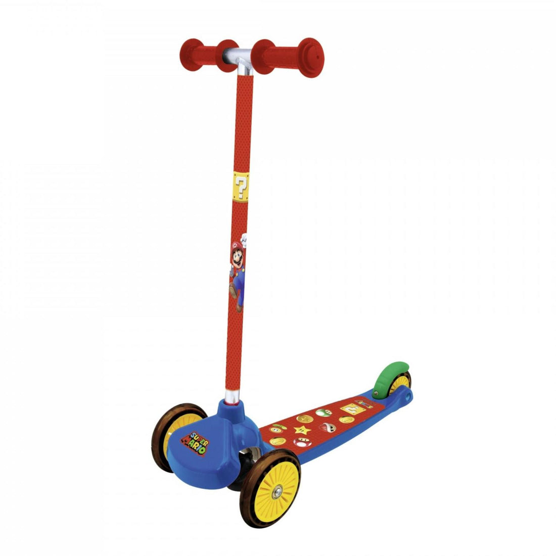 Super Mario twist three-wheel scooter