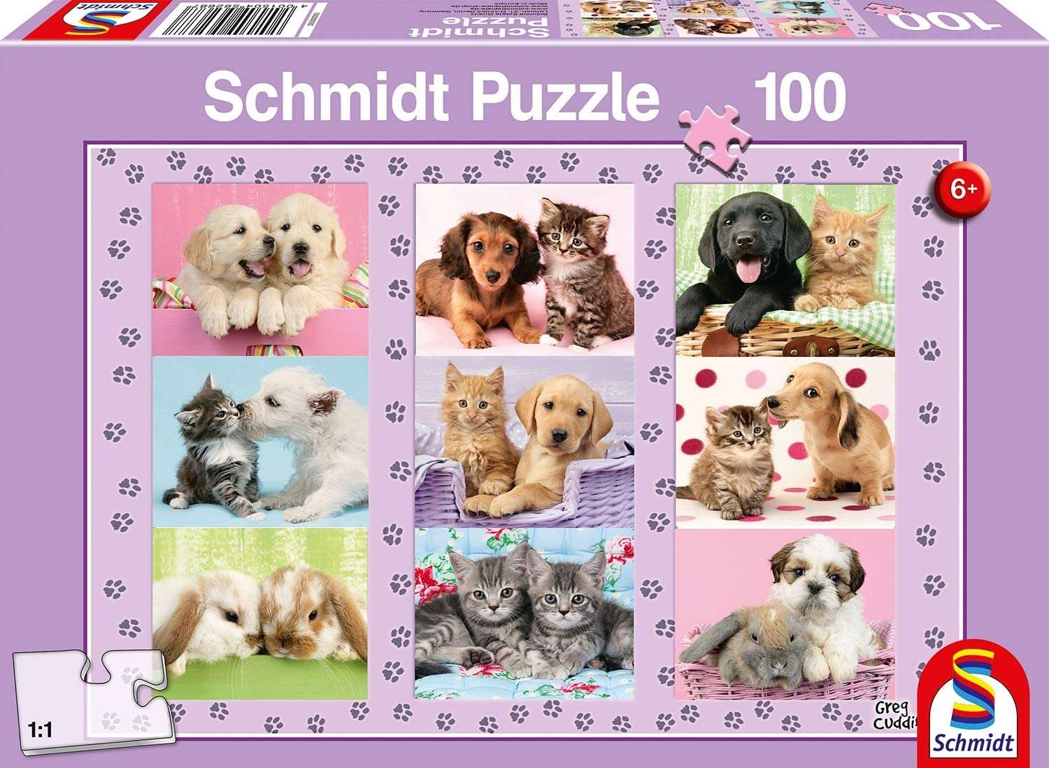 100 Piece Puzzle My Animal Friends - best price from Maltashopper.com SMT56268