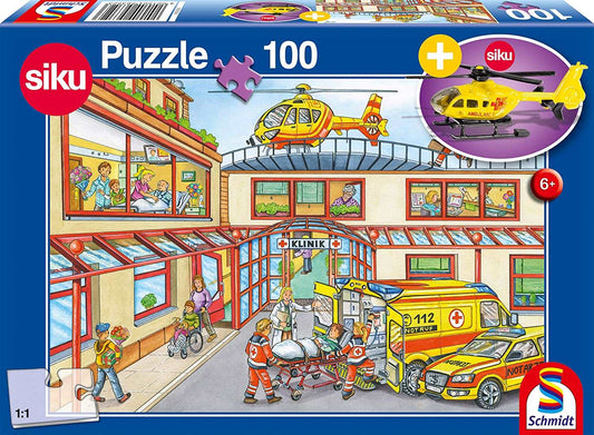 100 Piece Puzzle With Gadget Rescue Helicopter - best price from Maltashopper.com SMT56352