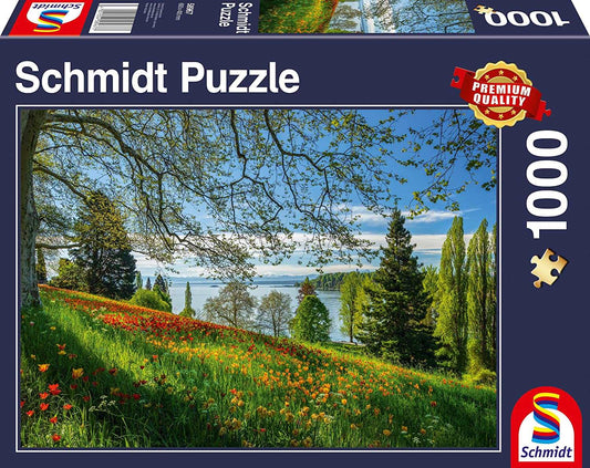 1000 Piece Puzzle Tulip Bloom, Mainau Island - best price from Maltashopper.com SMT58967