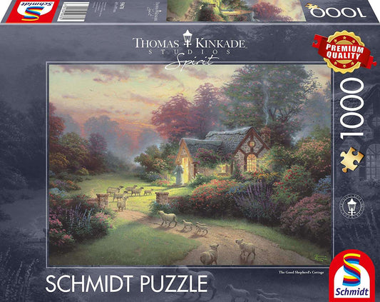 1000 Piece Puzzle Thomas Kinkade: Cottage Of The Good Shepherd - best price from Maltashopper.com SMT59678