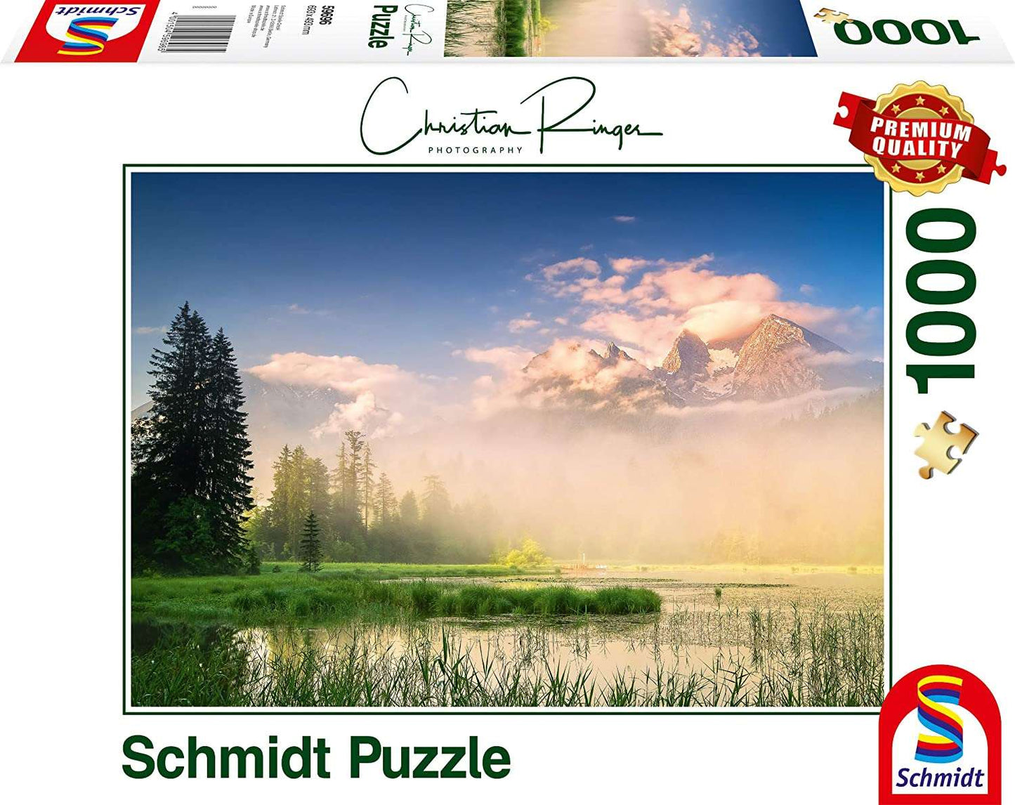 1000 Piece Puzzle Christian Ringer: Lake Taubensee - best price from Maltashopper.com SMT59696