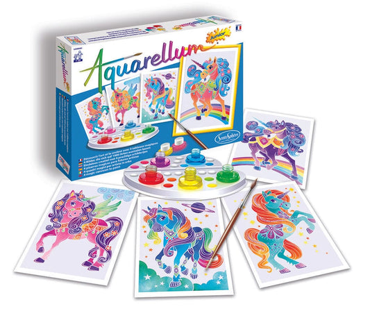 Toys Watercolor Junior - Unicorns