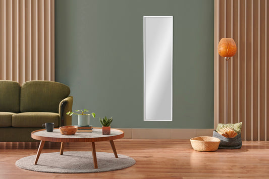 Milo white mirror, 40 x 140 cm