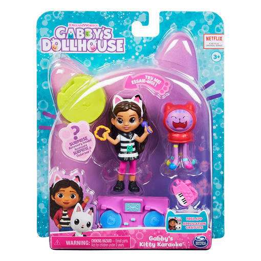 GABBY&#39S DOLLHOUSE Pack of 2 characters and accessories_Karaoke