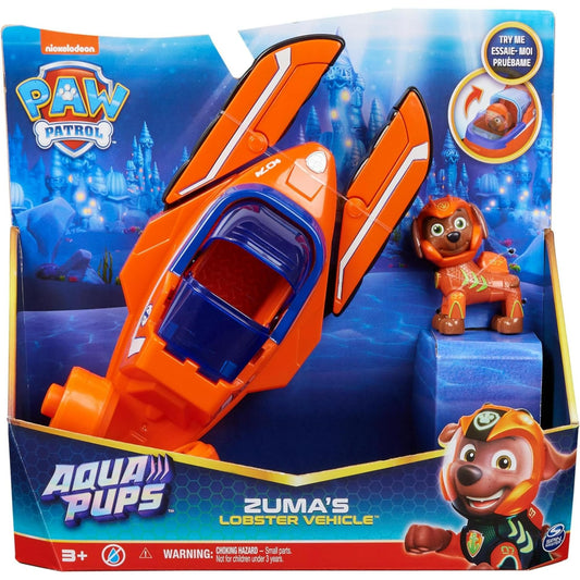 Toys PAW PATROL Aqua Pups Zuma themed vehicle