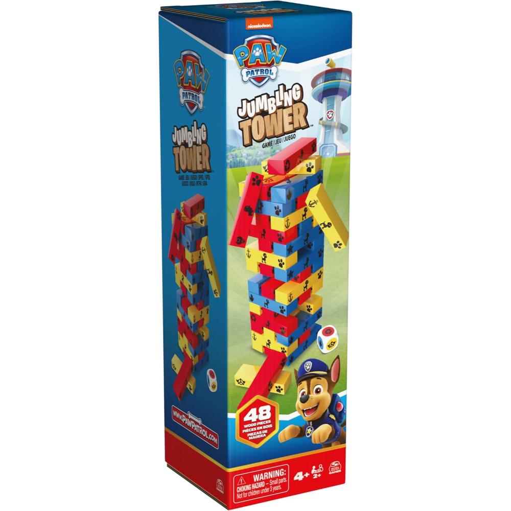 PAW PATROL Jumbling Wooden Tower