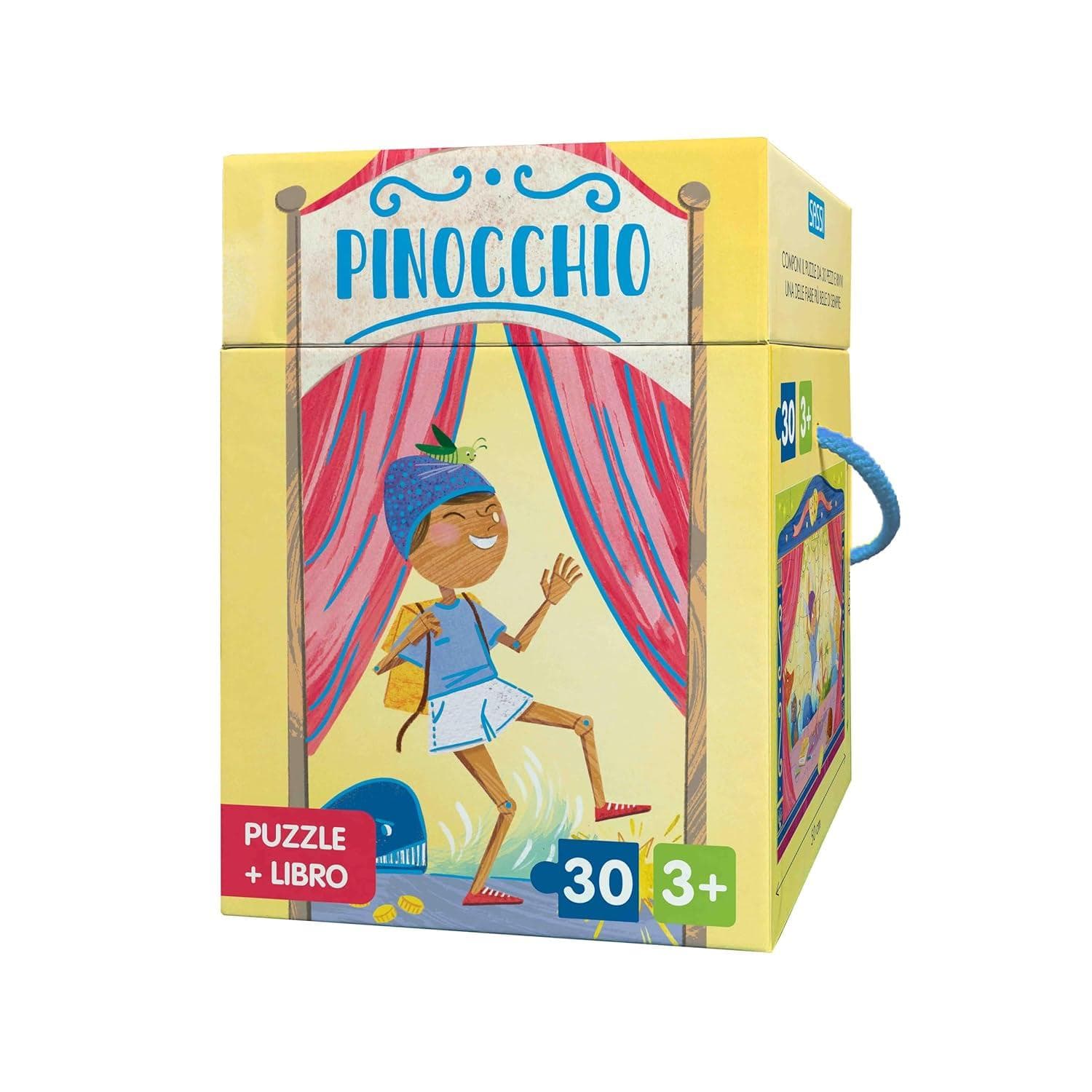 Toys PUZZLE FAIRY TALES DRUMS. PINOCCHIO