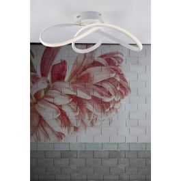 SMILLA CEILING LIGHT WHITE METAL 45x45CM LED 30W NATURAL LIGHT