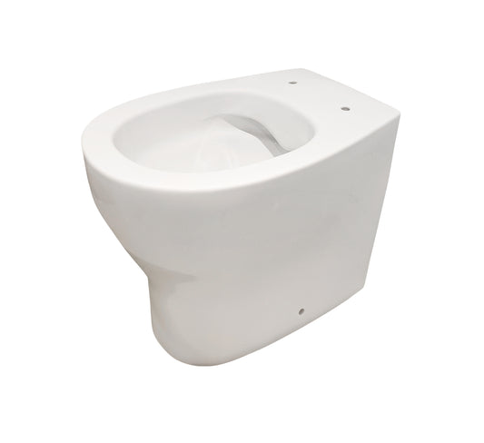 Matty back-to-wall toilet, glossy white - universal outlet