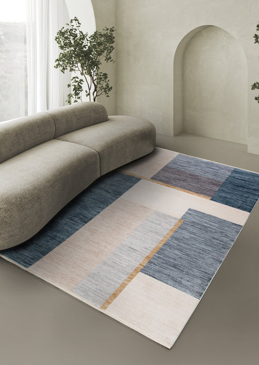 Taormina B rug, beige/blue, 160x240cm