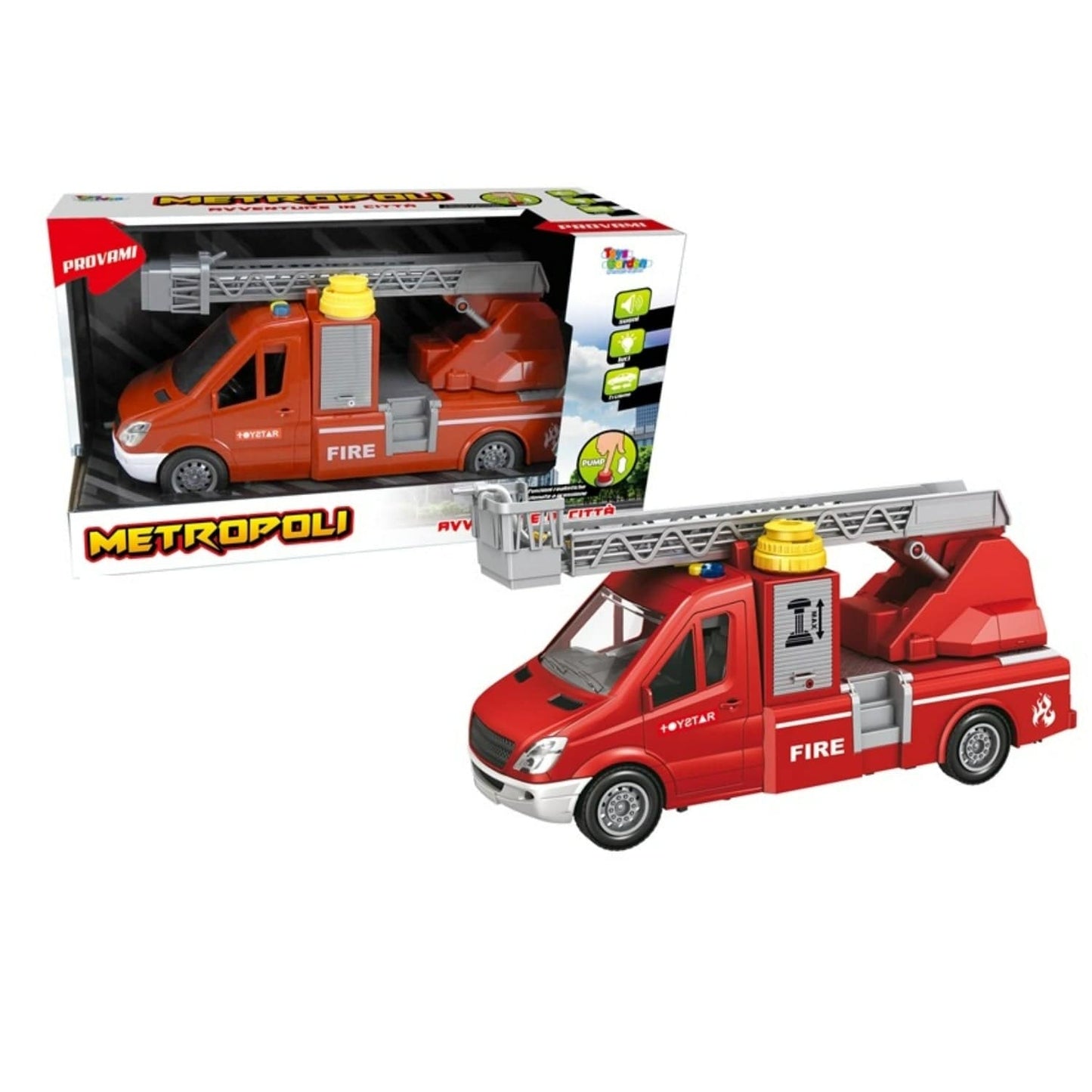 Toys METROPOLIS FIREFIGHTER VAN