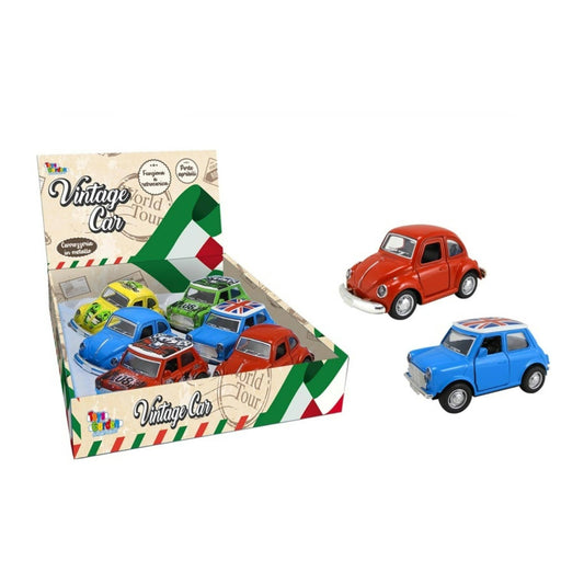 Toys DISPLAY 6PZ AUTO VINTAGE