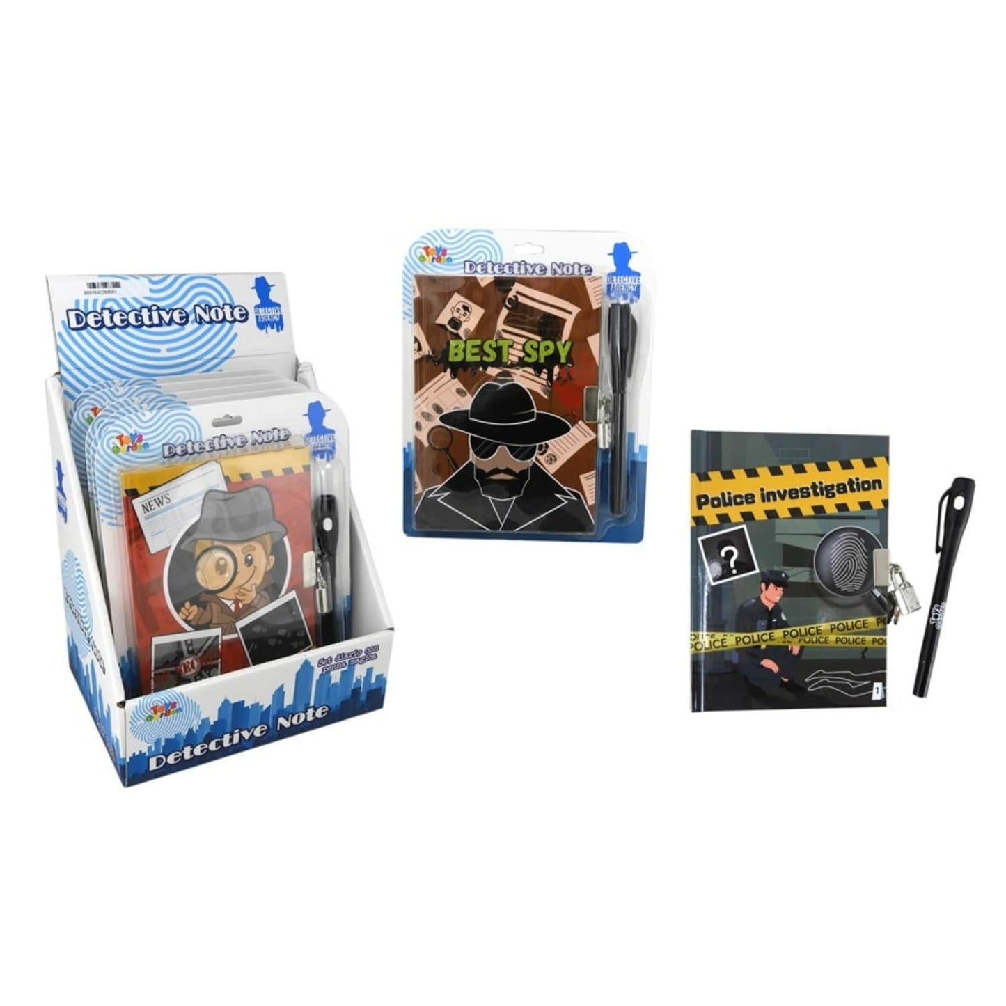 Toys DIARIO SET NOTES DETECTIVE 18cm