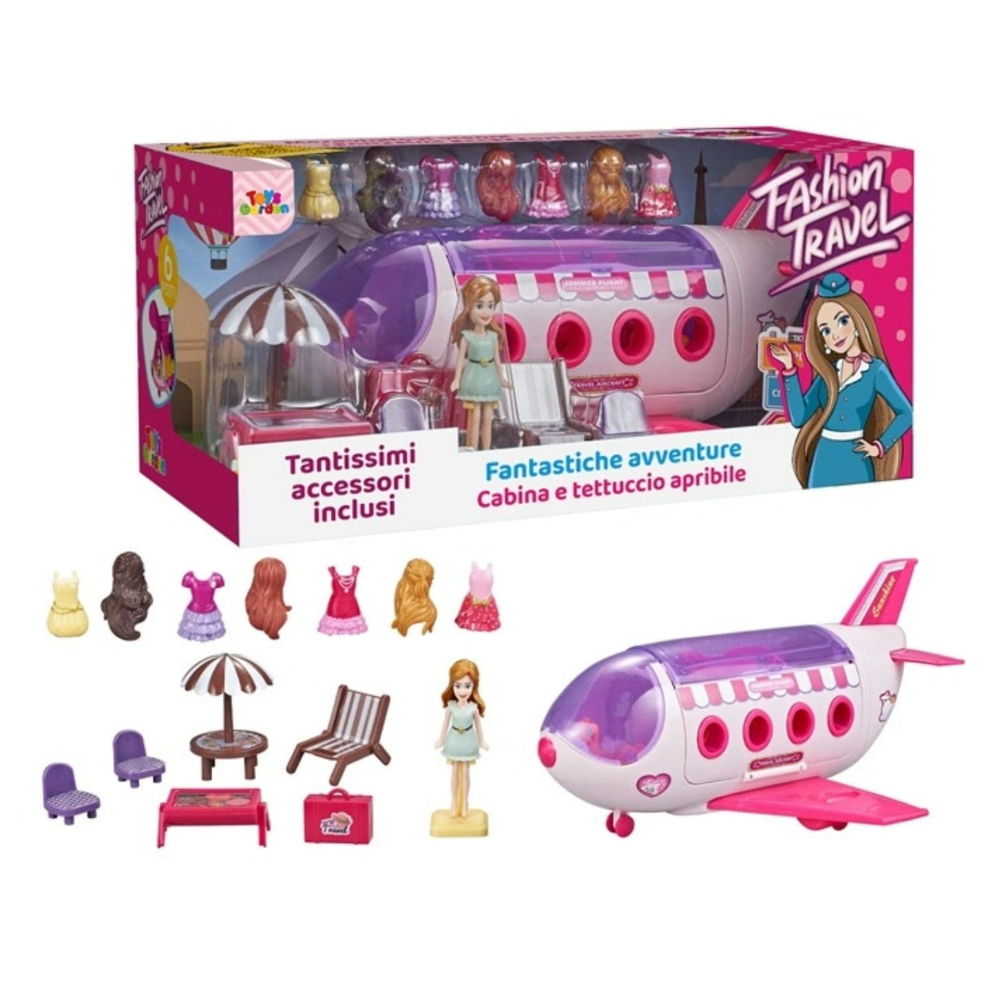 Toys FASHION ADVENTURE JET