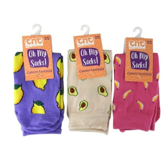 Toys TnT FRUIT SOCKS available 18pcs size 33-38