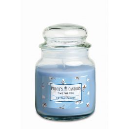 CANDLE IN JAR TIME FOR YOU 50-60H COTTON CLOUDS