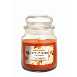 CANDLE IN JAR TIME FOR YOU 50-60H ORANGE SPICED