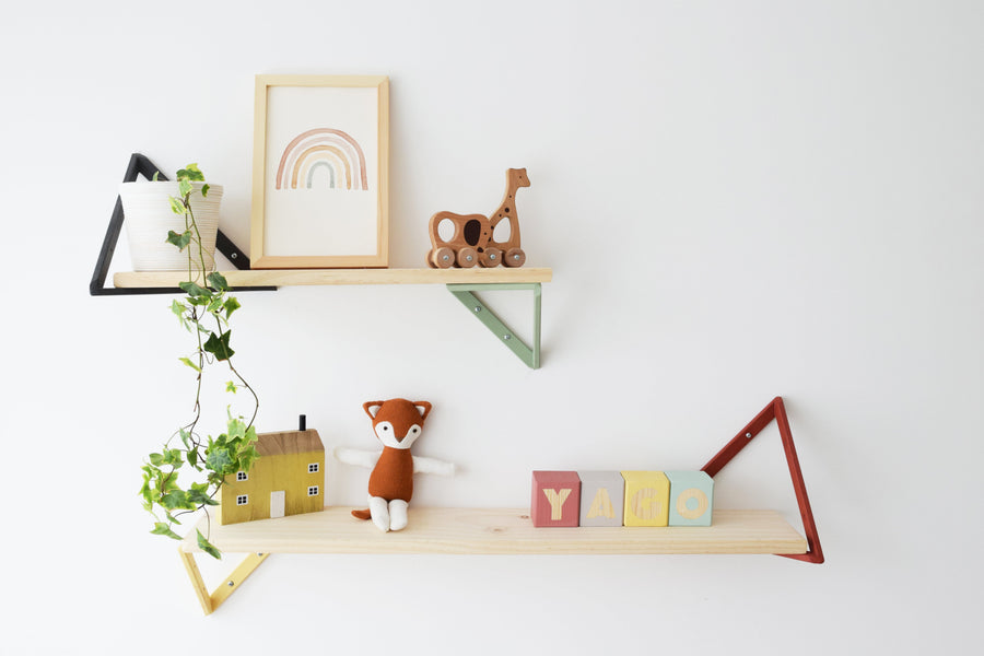 Bricocenter SOLID PINE WALL SHELF 60X17CM THICKNESS 22MM