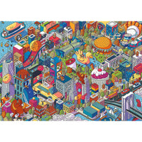 Puzzle da 1000 Pezzi UFT EYE-SPY - Imaginary Cities: New York, USA