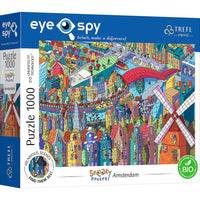 Puzzle da 1000 Pezzi UFT EYE-SPY - Sneaky Peekers: Amsterdam, The Netherlands