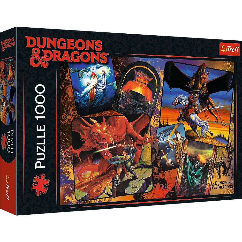 Puzzles - 1000 - The Origins of Dungeons & Dragons / Hasbro Dungeons & Dragons