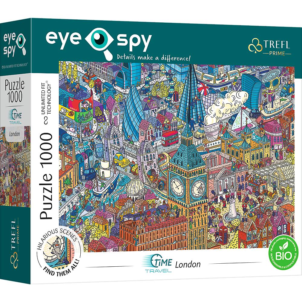 Puzzle da 1000 Pezzi UFT EYE-SPY - Time Travel: London, United Kingdom