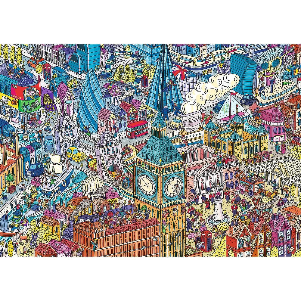 Toys Puzzle da 1000 Pezzi UFT EYE-SPY - Time Travel: London, United Kingdom