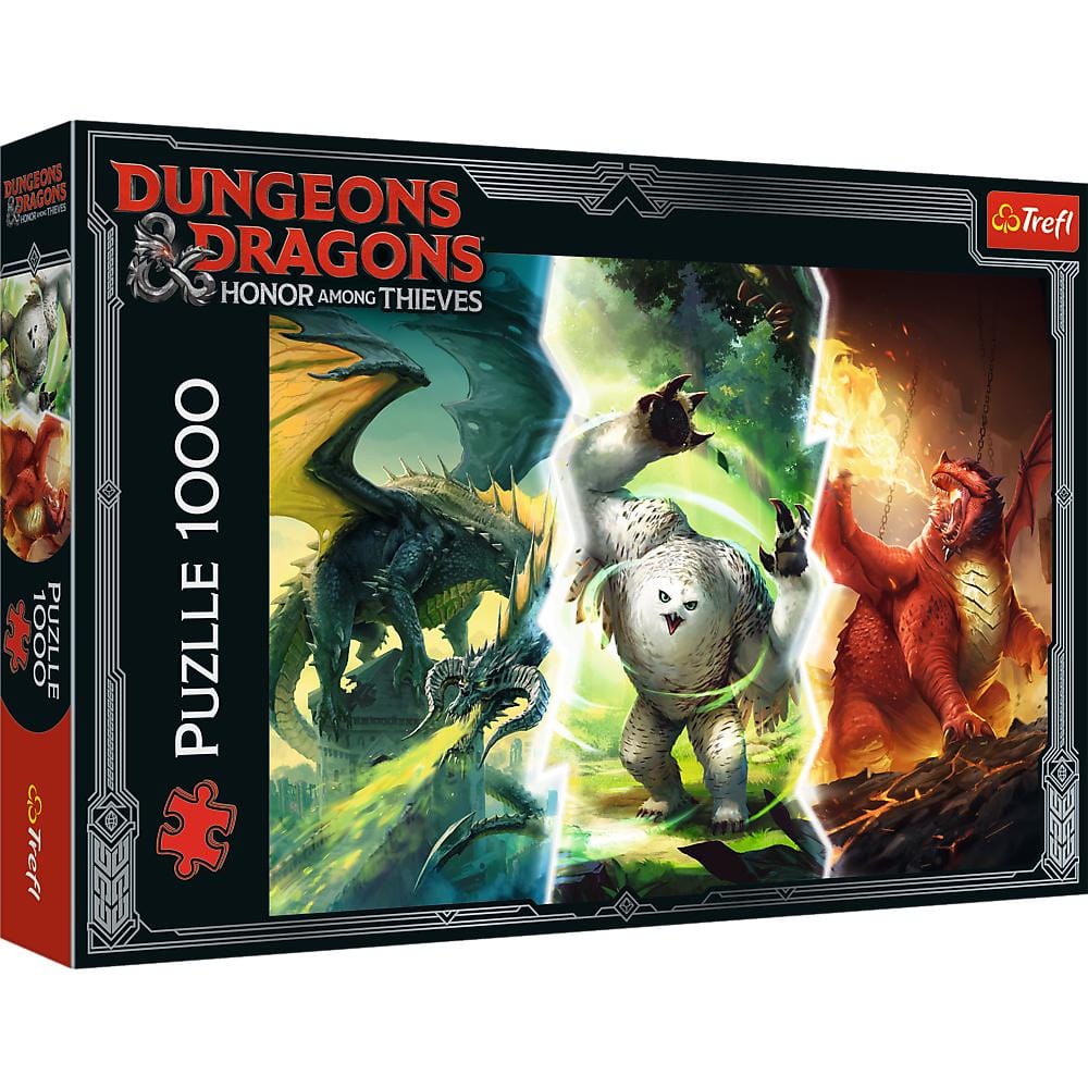 Toys Puzzles - 1000 - Legendary Monsters of Faerun / Hasbro Dungeons & Dragons