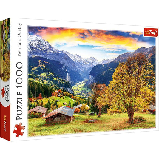 Toys Puzzles - 1000 - A picturesque alpine village