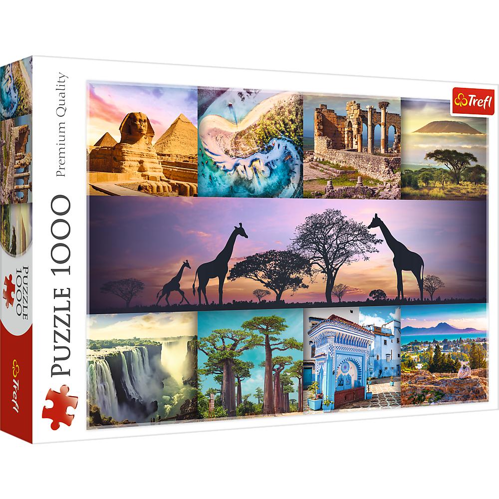 Puzzles - 1000 - Collage - Africa