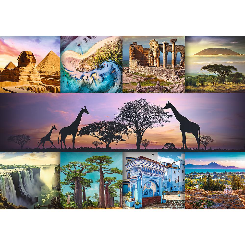 Puzzles - 1000 - Collage - Africa