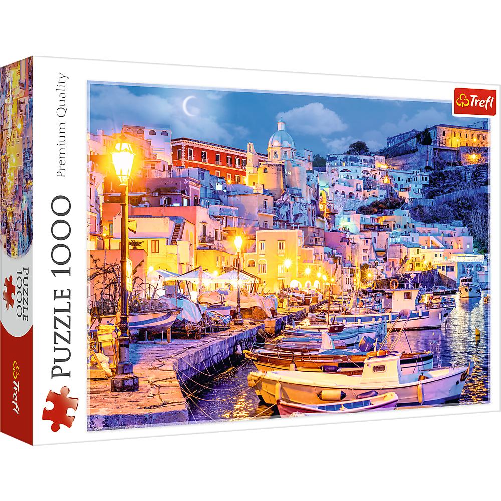 Puzzles - 1000 - Procida island by night, Italy