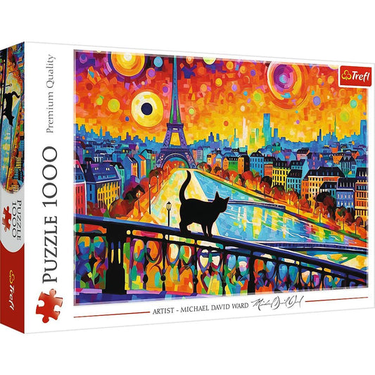 Toys Puzzles - 1000 - Cat in Paris