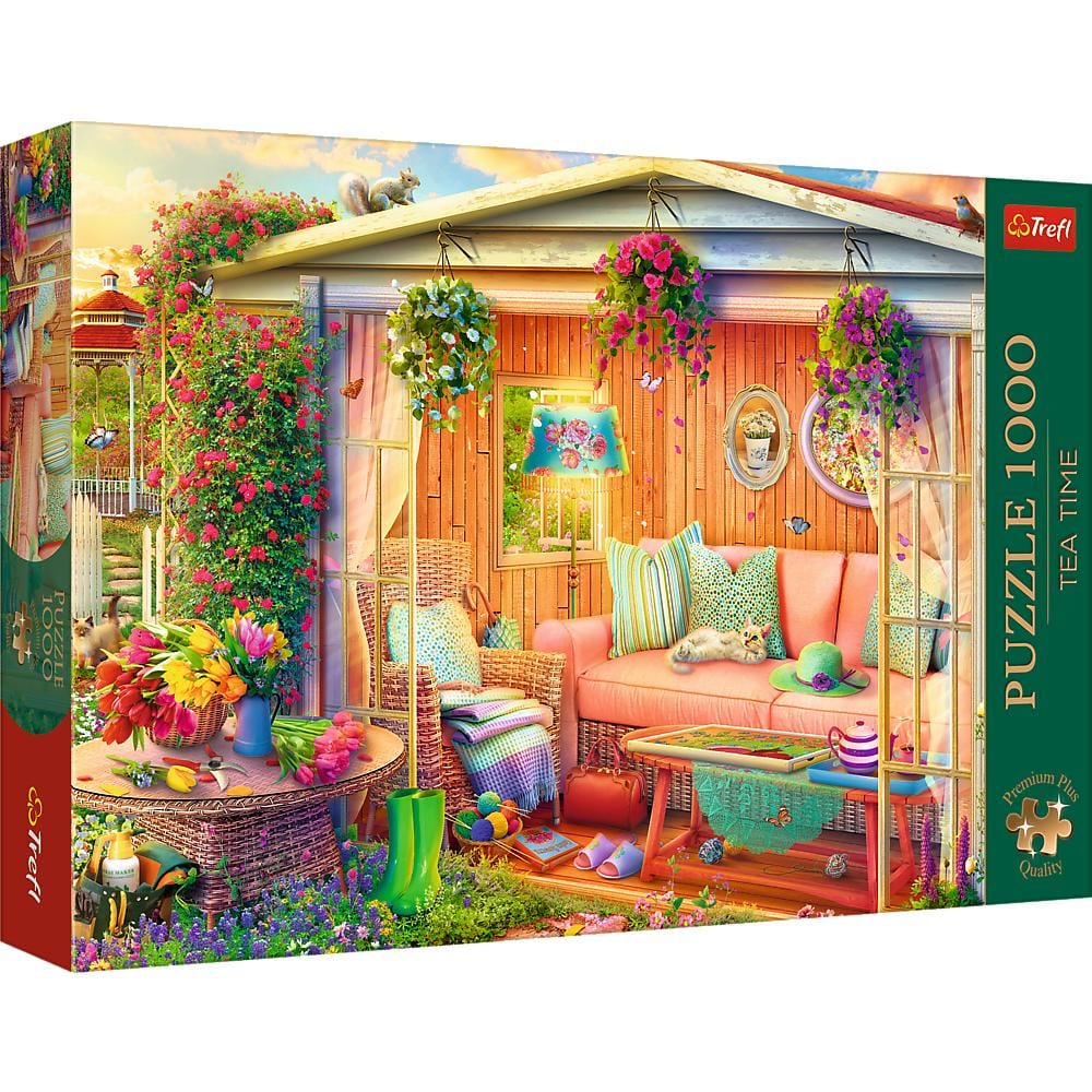 Toys Puzzle da 1000 Pezzi Premium Plus - Tea Time: My Favourite Place