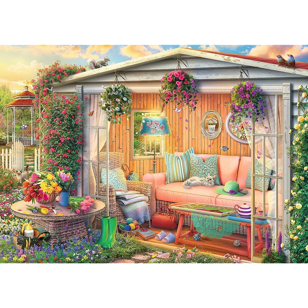 Toys Puzzle da 1000 Pezzi Premium Plus - Tea Time: My Favourite Place