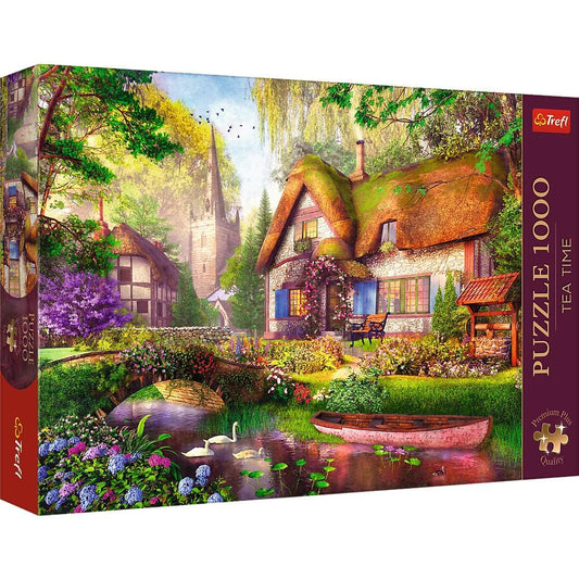 Toys Puzzle da 1000 Pezzi Premium Plus - Tea Time: The Woodland Cottage