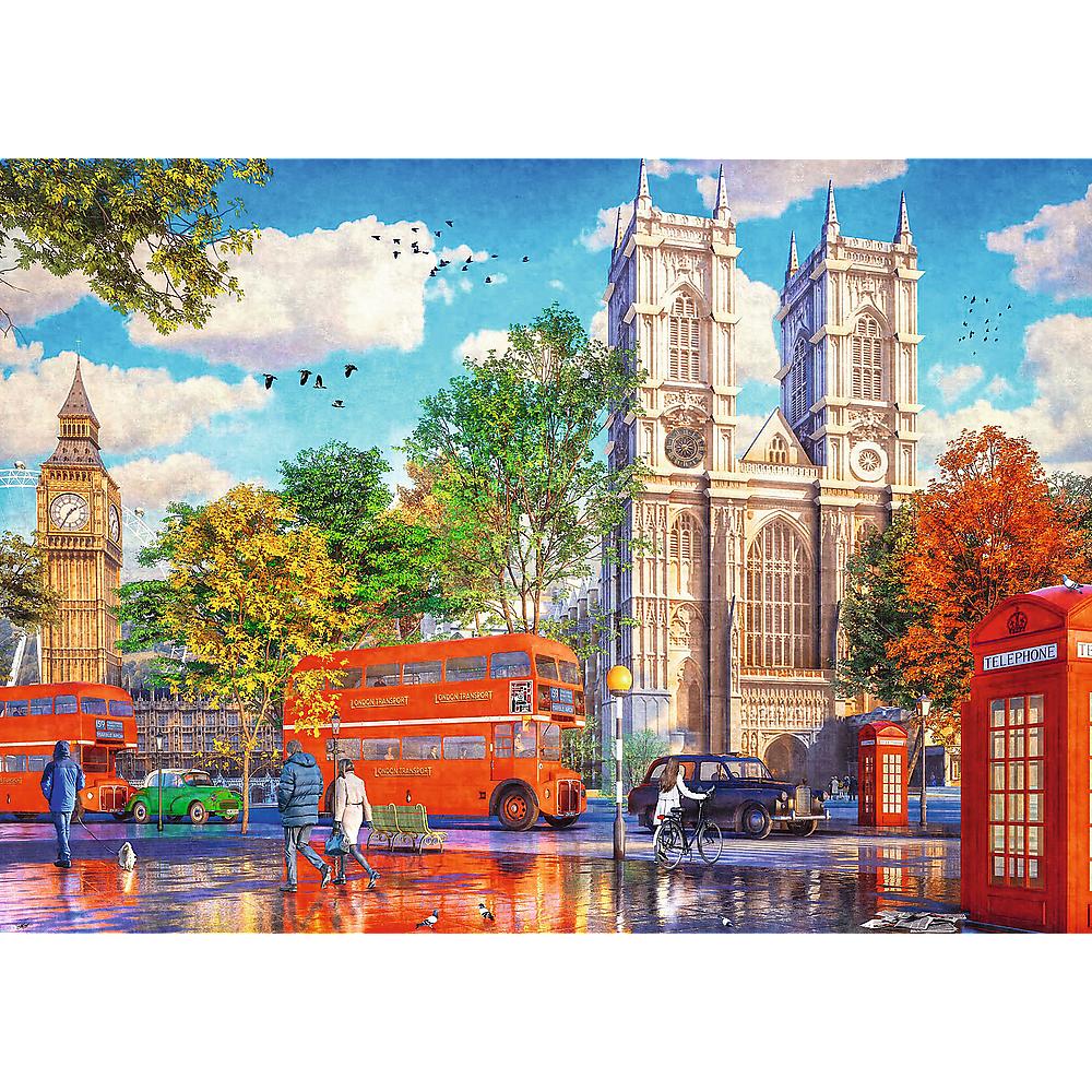 1000 Piece Premium Plus Puzzle - Tea Time: View of London