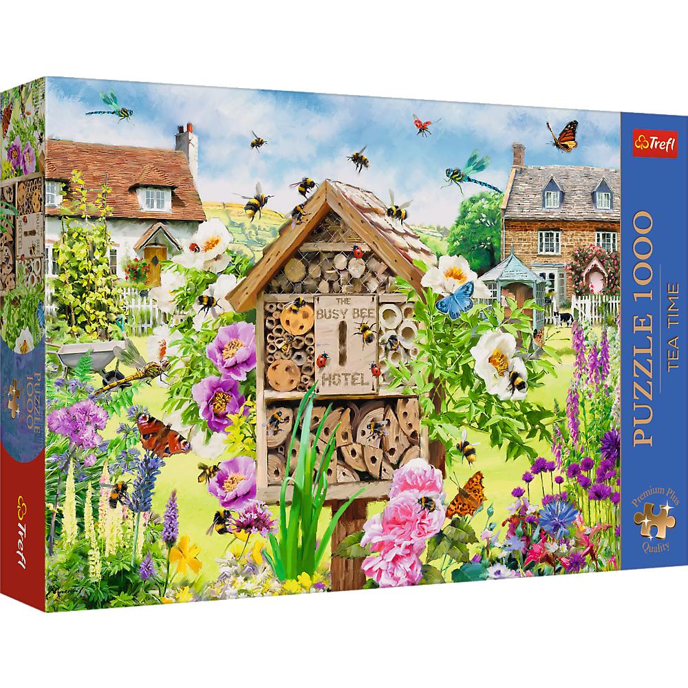 Puzzle da 1000 Pezzi Premium Plus - Tea Time: A Home for Bees