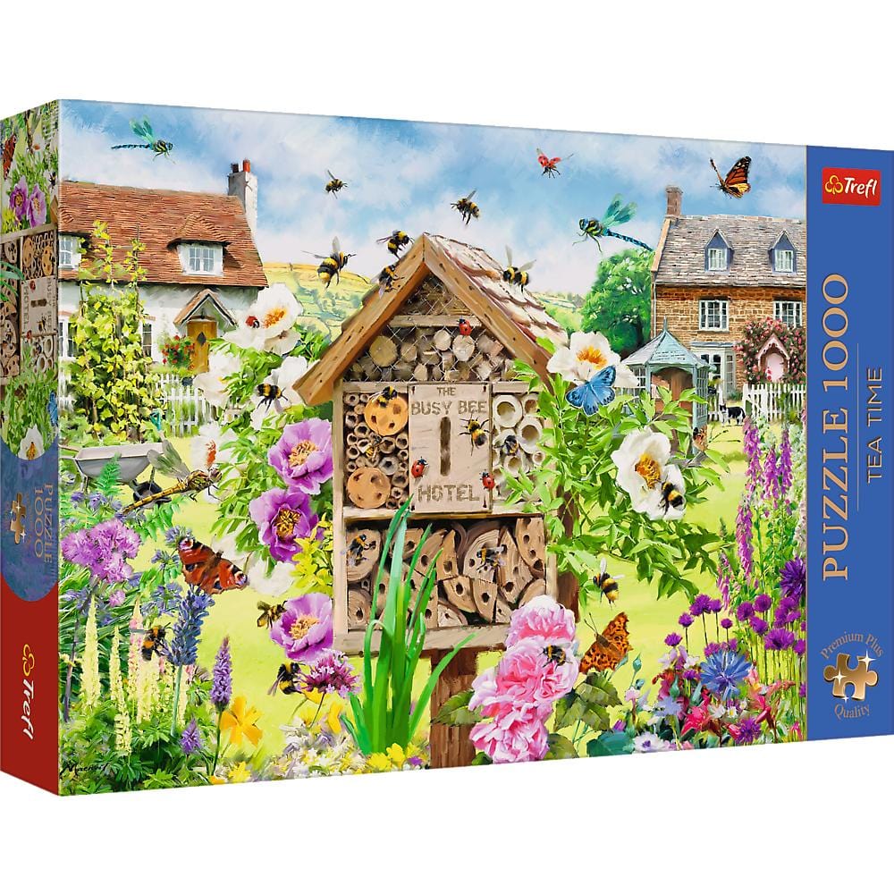 Toys Puzzle da 1000 Pezzi Premium Plus - Tea Time: A Home for Bees