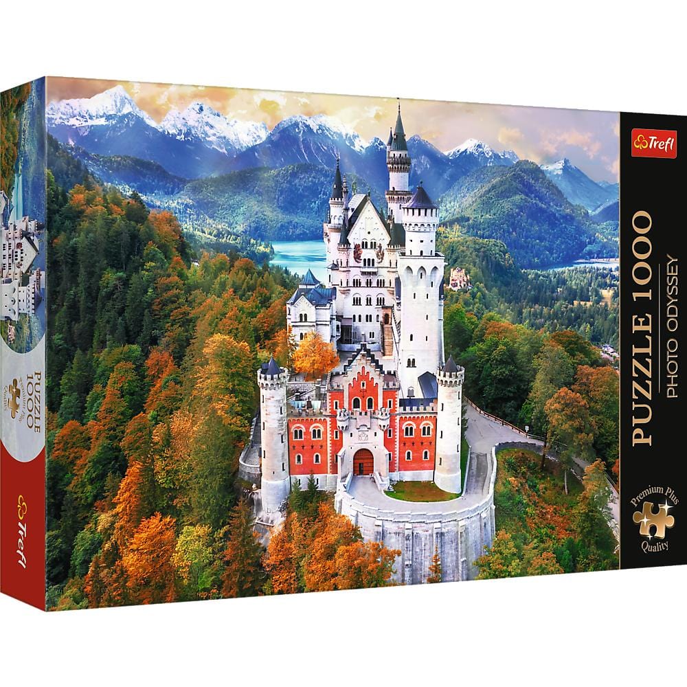 Toys Puzzle da 1000 Pezzi Premium Plus - Photo Odyssey: Neuschwanstein Castle, Germany