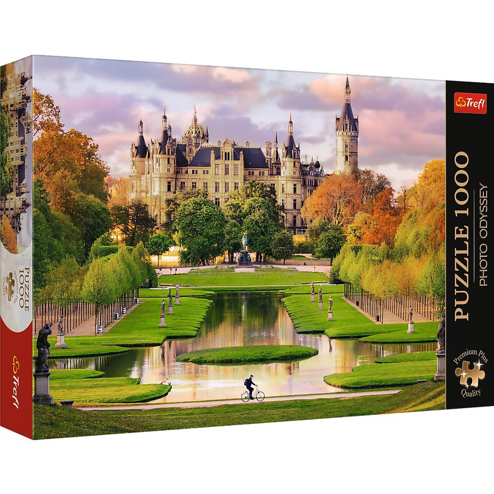 Puzzle da 1000 Pezzi Premium Plus - Photo Odyssey: Schwerin Castle, Germany