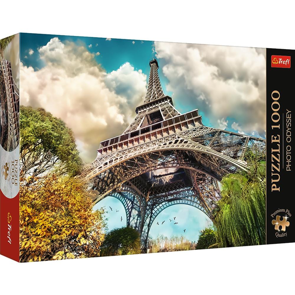 Toys Puzzle da 1000 Pezzi Premium Plus - Photo Odyssey: Eiffel Tower in Paris, France