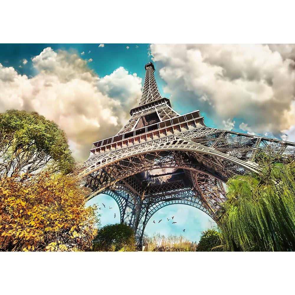 Toys Puzzle da 1000 Pezzi Premium Plus - Photo Odyssey: Eiffel Tower in Paris, France