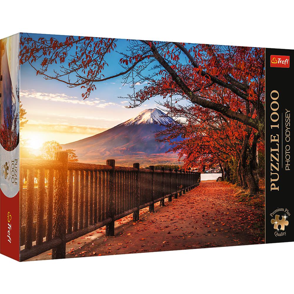 Puzzle da 1000 Pezzi Premium Plus - Photo Odyssey: Mount Fuji , Japan