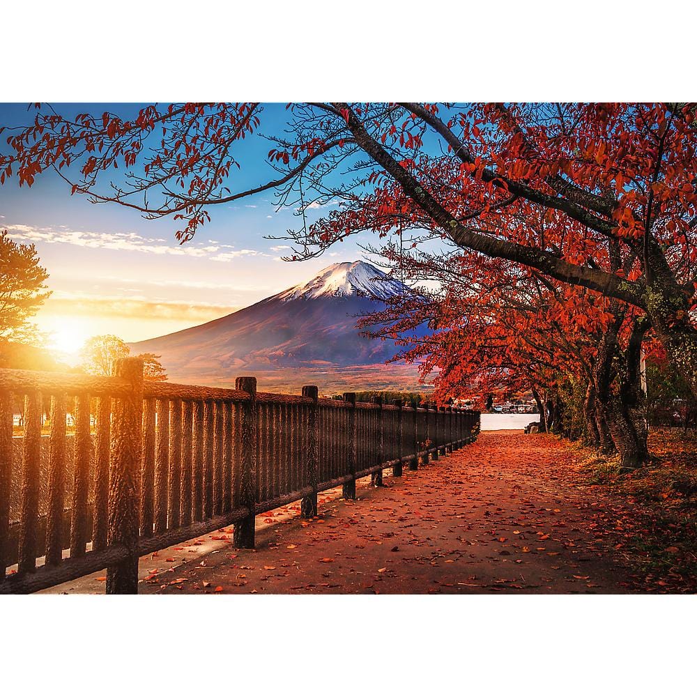 Toys Puzzle da 1000 Pezzi Premium Plus - Photo Odyssey: Mount Fuji , Japan