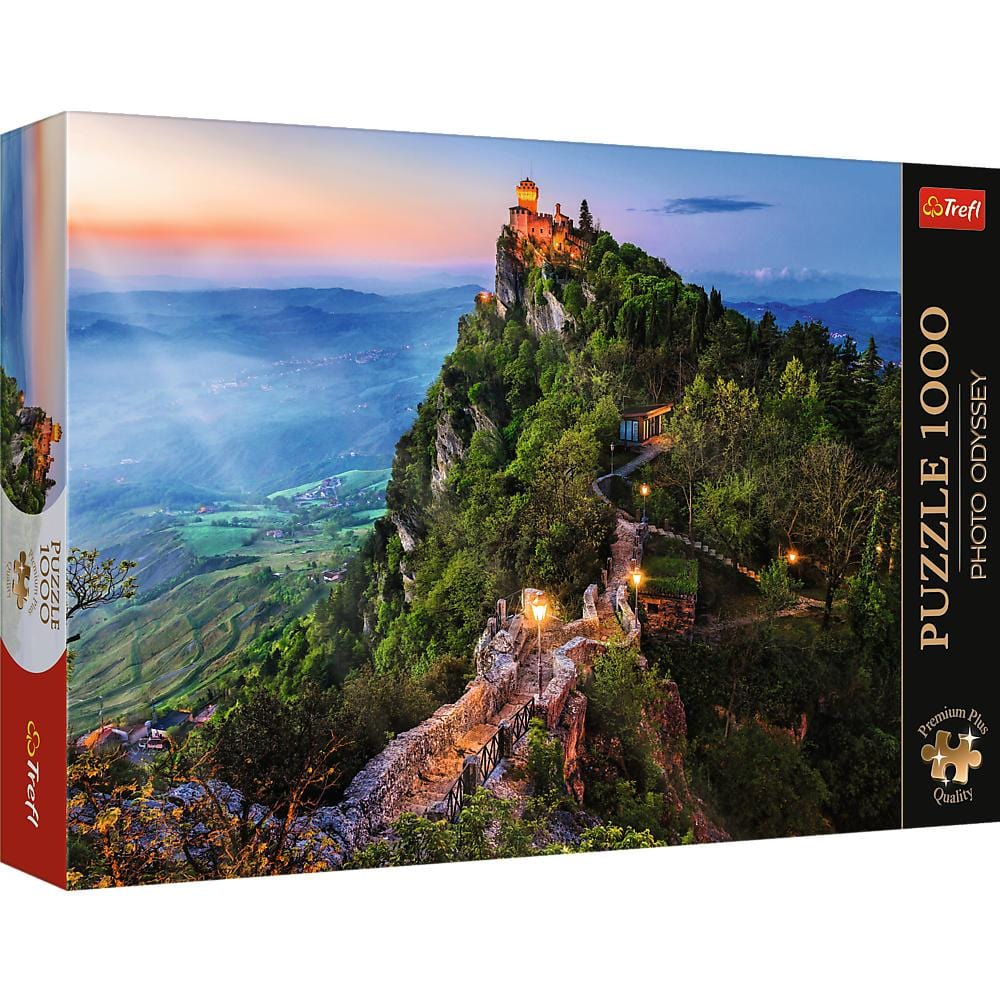 Toys Premium Plus 1000 Piece Jigsaw Puzzle - Photo Odyssey: Cesta Tower, San Marino