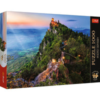 Premium Plus 1000 Piece Jigsaw Puzzle - Photo Odyssey: Cesta Tower, San Marino