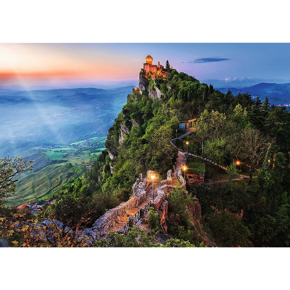 Toys Premium Plus 1000 Piece Jigsaw Puzzle - Photo Odyssey: Cesta Tower, San Marino