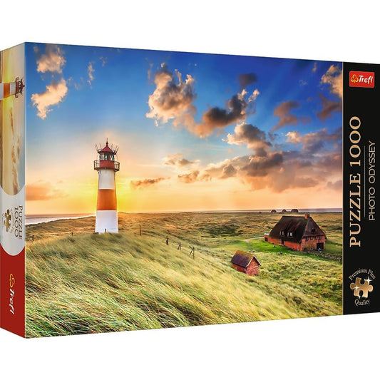 Toys Puzzle da 1000 Pezzi Premium Plus - Photo Odyssey: List-Ost Lighthouse, Germany